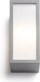 RENDL DURANT fali lámpa ezüstszürke 230V LED E27 15W IP54