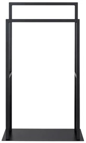 WENKO 26056100 - Törölközőállvány RIVALTA 46x80 cm rozsdamentes acél/fekete