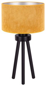 Duolla Duolla - Asztali lámpa LYON 1xE27/15W/230V sárga DU602280