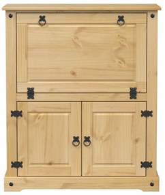 Corona tömör fenyőfa bortároló szekrény 97 x 45 x 114 cm