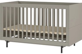 Szürke gyerekágy ágyráccsal 70x140 cm Tomino – Germania