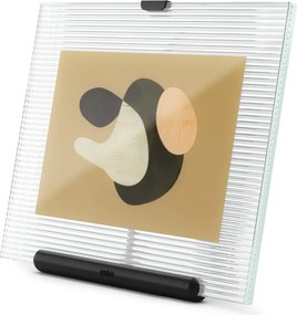 Fekete üveg álló képkeret 16x20 cm Flute – Umbra