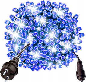 Karácsonyfa Fényfüzér 500 Led 26M Kültéri Kék Flash IP44 AH0500