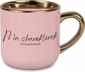 Bögre Nagy Rózsaszín Karakter Ajándék Feleség Férj Pár Házasság