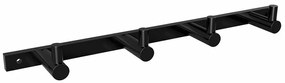 SAPHO XB202 X-Round Black négyhorog, fekete