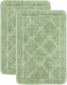 Fürdőszobaszőnyeg szett 2db 40x60cm Csúszásgátló Puha Mosható