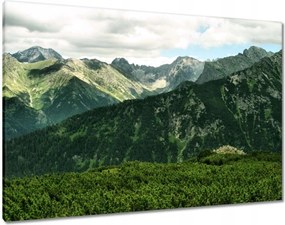 Képek 100x70 Tátra Lengyel hegyek Kilátás