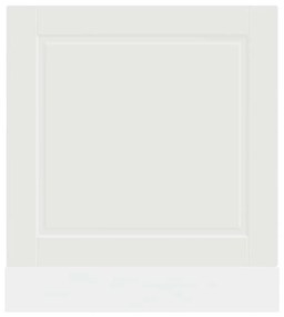 vidaXL mosogatógép panel Porto fehér 60x1,5x67 cm mérnöki fa