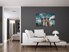 Kép - Brooklyn Bridge (90x60 cm)