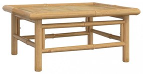 bambusz kerti asztal 65 x 55 x 30 cm