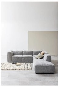Fairfield világosszürke nyitott fekvőfotel modul kanapéhoz, bal oldali - Bonami Selection