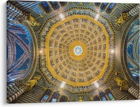 A Siena templom mennyezetének képe (70x50 cm)