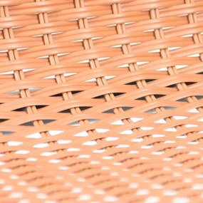 Kerti szék garnitúra egymásba rakható szürke-természetes 2db