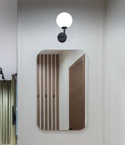 KAJA K-4884 FARO Fekete Színű Fali Lámpa 1xE14 10W IP20