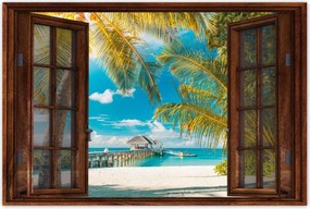 Poszterek 60x40 Trópusok Tájkép Pálma