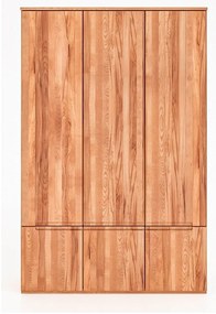 Bükkfa ruhásszekrény 135x206 cm Vento 3 - The Beds