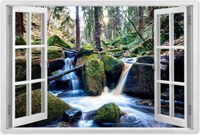 Poszterek 60x40 Hegyi patak Tájkép