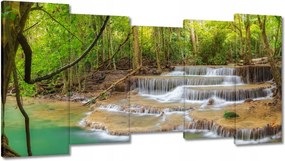 Festmények 150x80 Tájkép Vízesés