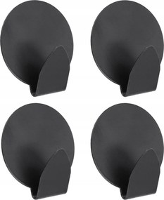 Akasztók Öntapadós törlőkendő akasztók törölközők fürdőszobai acél 4x