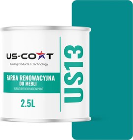 Konyhabútor Festék Szekrény Frontok Kék Türkiz RAL5018 Matt 2,5L