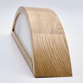 Brilagi - LED RGBW fényerőszabályozható fali lámpa CARVALHO 1xE27/15W/230V Wi-Fi tölgy