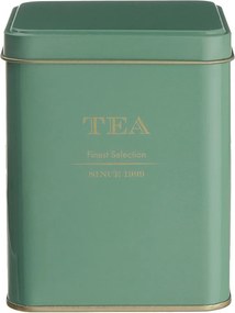 TIN TIN fém teás doboz, zöld 790 ml