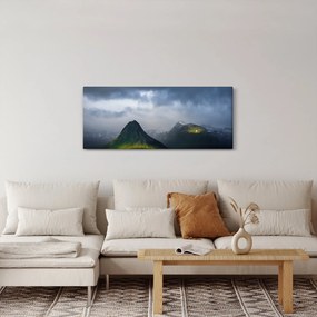 Hegyek képe (120x50 cm)