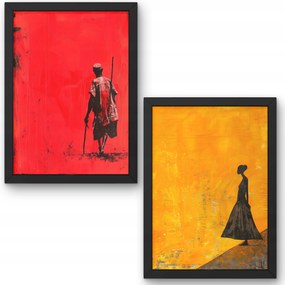 Két darabos poszter szett A fény vándorai 50x70 cm