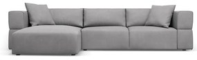 Világosszürke sarokkanapé (bal oldali) Esther – Milo Casa