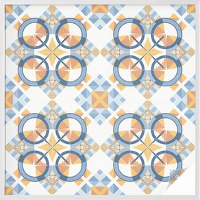 Öntapadós adatvédelmi fólia szélvédőre Geometrikus minta 100x100