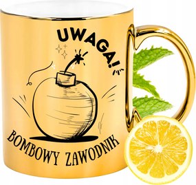 Prémium Arany Csillogó Bögre Jåtékosoknak Ajåndék Nyomtatott Fotóval