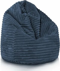 Babzsák Bag Sako XL csíkos TiaHome - Petróleum