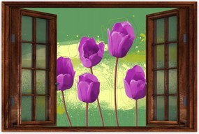 Poszterek 60x40 Mezei pipacs Divatos minta