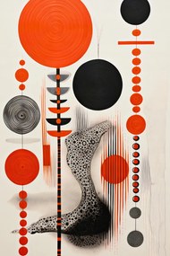 Poszter 30x45cm Kontrasztos Kozmosz