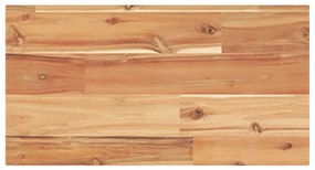 olajbevonatú tömör akácfa függőpolc 40 x 20 x 2 cm