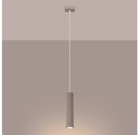 Brilagi - Csillár zsinóron CRESTO 1xGU10/10W/230V taupe