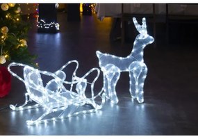 Retlux - LED Kültéri karácsonyi dekoráció LED/12W/230V IP44 rénszarvas