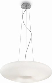 Ideal Lux - GLORY kábeles csillár, 3x E27/60W/230V, átm. 50 cm, fehér
