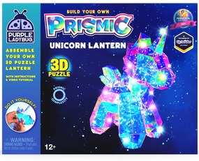 PRISMIC™ 3D Puzzle LED lámpa - Unikornis (v)