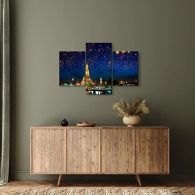 Kép - A boldogság lámpásai, Bangkok (90x60 cm)