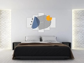 Kép - Minimalista absztrakció N⁰2 (150x105 cm)
