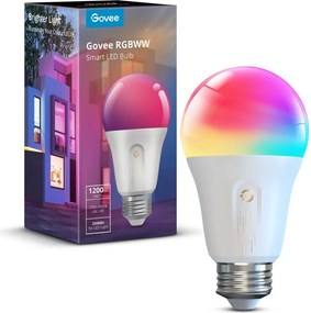 Govee - LED RGBWW Fényerőszabályozható izzó Smart E27/12W/230V 2700-6500K Wi-Fi