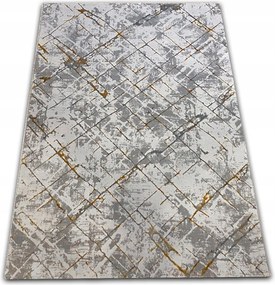 Ezüst Szőnyeg 140X190 Szürke Arany Krémszínű Puha