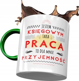 Zöld Bögre Könyvelőnek Ilyen Munka Ajándék Nyomtatott Fotóval