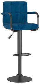 kék bársony bárszék