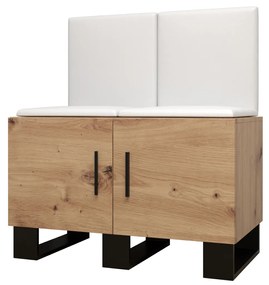 Előszobabútor Amanda 19 (artisan tölgy + fehér). 1086026