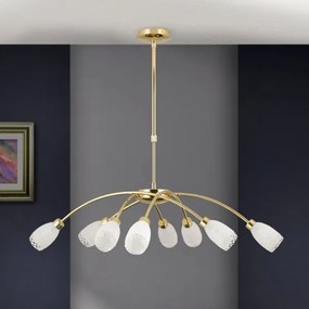 Orion - CARLA rúddal szerelt csillár 8xG9/28W/230V arany