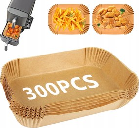 Airfryer Levegős Olajsütő Sütőpapír Szett 300 Db 22CM