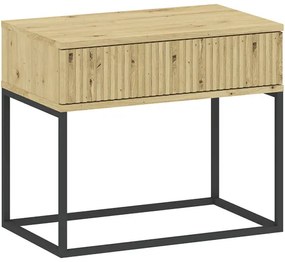 Éjjeliszekrény Tölgy Színben CADRO NR2 60 cm PUSH