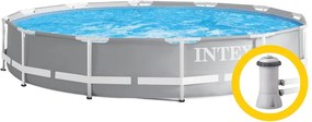 Intex Prism Frame medence 3,66 x 0,76 m papírbetétes szűrőberendezéssel